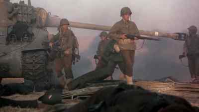 These dead guys give me the creeps. - The Big Red One