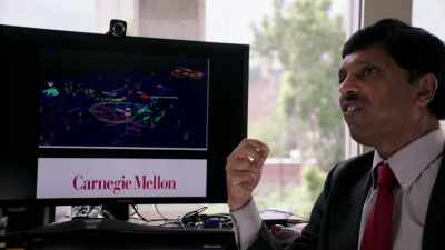 These dots that you see are basically
reflections from laser beams, - Lo and Behold: Reveries of the Connected World