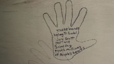 These hands belong to Rachel Joy Scott - I'm Not Ashamed