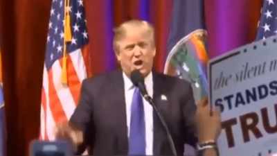 These hands hit a
golf ball 285 yards. - Trump: The Art of the Insult