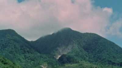 These, you know, very sheer cliffs. - Under the Volcano
