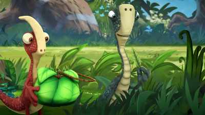 These leaves will be so soft
inside a pillow. - Gigantosaurus