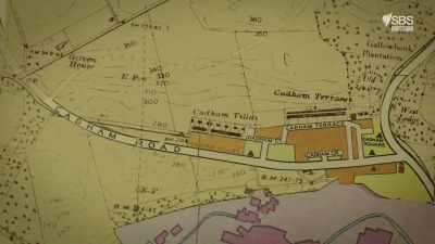 These maps, each five years apart,
show how the town grew gradually - Scotland from the Sky