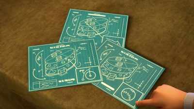 These maps show where the bicycle,
meteorite, and baseball were - Ridley Jones