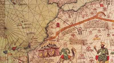 These maps were the product of
large data analysis themselves. - Mysteries of the Deep