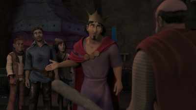 These men will never steal from you again
if you give them work. - The Swan Princess: A Fairytale Is Born