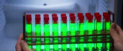 These must be the Sample 7
vials Dan Riggs stole. - Ape X Mecha Ape: New World Order