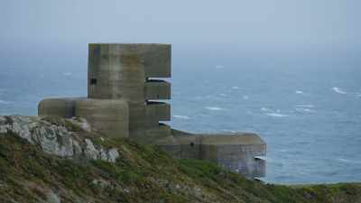 These observation towers would
have been extremely fortified, - Secret Nazi Ruins