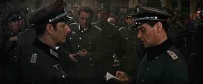 These papers are from the Fourth Panzer
Division stationed in Stuttgart. - Where Eagles Dare