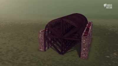 These piles then served as supports
for the centring - Roman Megastructures