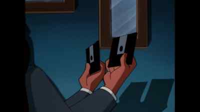 These police files weren't
easy to come by... - The New Batman Adventures