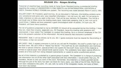 These were posted in
numerical order at serpo.org. - Truth Hunter