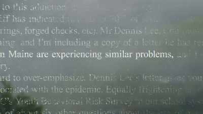 "These problems
are enormous ones - The Crime of the Century