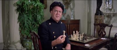 These rich guys use checkers with horses on them - Pocketful of Miracles