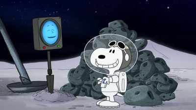 These rocks will answer
so many scientific questions. - Snoopy in Space
