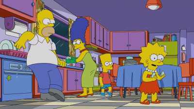 These tappers
sent my consciousness back in time - The Simpsons: The Past and the Furious