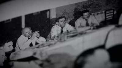 These ten meetings systematically worked out questions of control - The Minds of Men