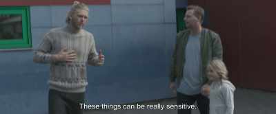 These things can be really sensitive. - Under the Tree