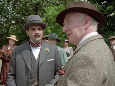 These two
are well known to everyone. - Agatha Christie's Poirot