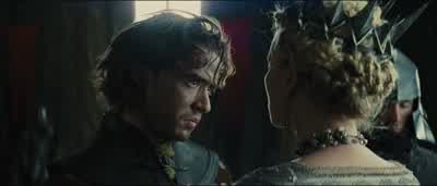 These two were captured leading an ambush on one of our supply trains. - Snow White and the Huntsman