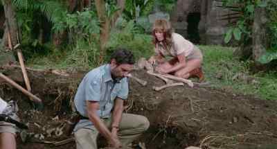 These two skeletons
have one thing in common: - Treasure of the Amazon