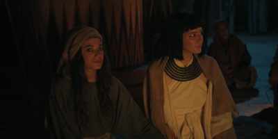 These two women
who may not be Hebrew themselves, - Testament: The Story of Moses