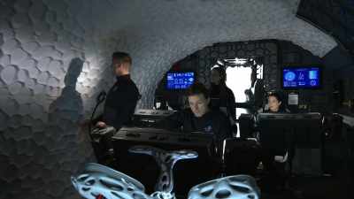 These walls display telemetry
which we barely understand. - Ghost Planet