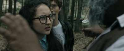 These woods, it's --
it's not safe here, and -- - Bloody Axe Wound