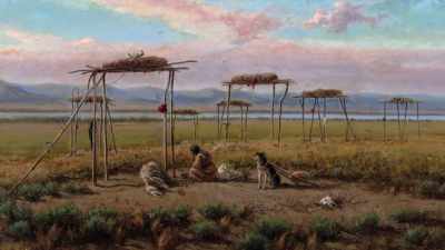 They had a continuous grave. - The American Buffalo