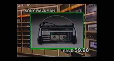 They were a small
region electronic store - Not for Resale