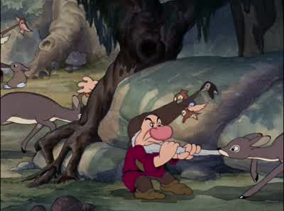 They ain't actin' this way for nothin'Maybe the old Queen's got Snow WhiteThe Queen ALL Snow WhiteThe Queen'll kill her We gotta save herYes Yes We we we gotta save herShe'll kill her What'll we doSTUTTERING Yes yes what'll we doCome on Giddap - Snow White and the Seven Dwarfs