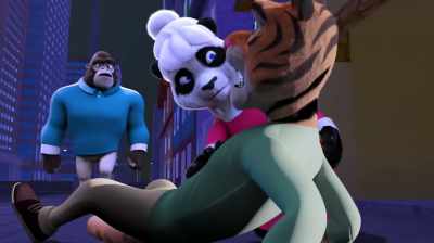 They were aliens in disguise? - Panda vs. Aliens