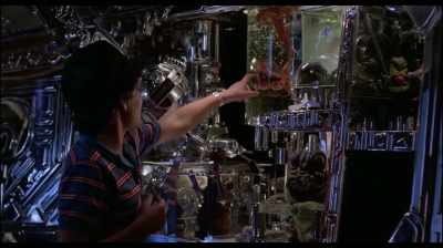 They were all built into the set,
the space terrarium. - In Search of Tomorrow