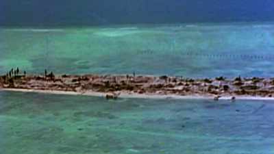 They also fall in three days. - The Pacific War in Color