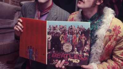 They also had Sergeant Pepper
on the album market which, - Days of Rage: The Rolling Stones' Road to Altamont