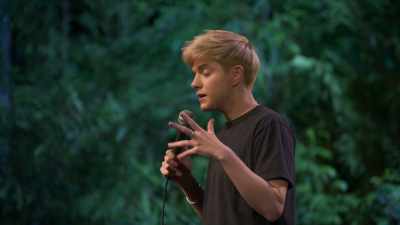 They approach him gently.
They're like, "Hey, Gar. Um…" - Mae Martin: SAP