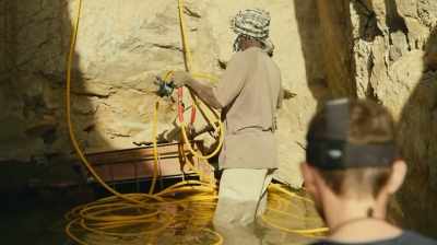 They are about to enter
the burial chambers - Lost Kingdom of the Black Pharaohs