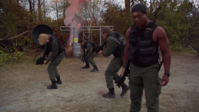 They are approaching from the right. - Stargate SG-1