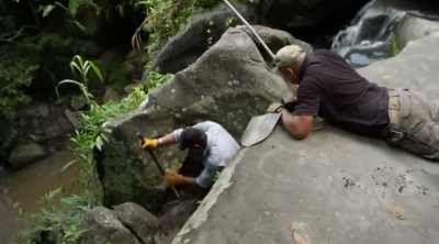 ‐ They are attempting
to reach - Lost Gold of World War II
