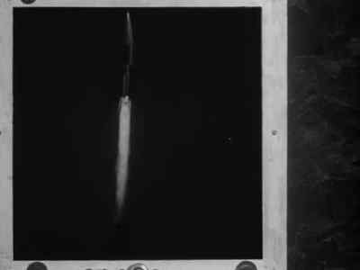 They are headed for the space platform, - Robot Monster