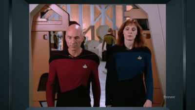 They are hopeful in
heart that the future, - The Center Seat: 55 Years of Star Trek