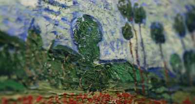 They are horizontal views, - Van Gogh: Of Wheat Fields and Clouded Skies