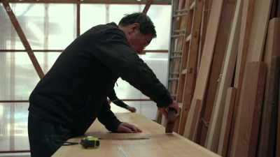 They are measuring and re-measuring
and re-measuring again - The Art of Japanese Life