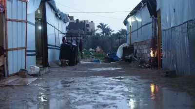 They are now sheltered in some temporary structures,
donated by humanitarian organizations. - Killing Gaza