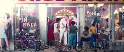 - They are on the side!
- Bikes to the side, - Licorice Pizza