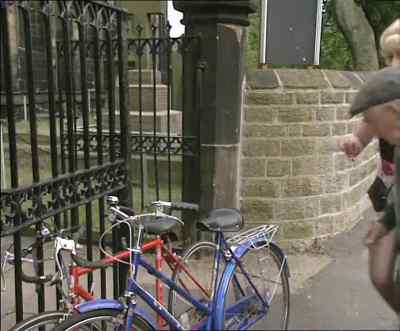They ARE our bicycles!
But what are they doing here? - Last of the Summer Wine
