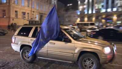 They are protesting
the president's decision - Klitschko: More Than a Fight