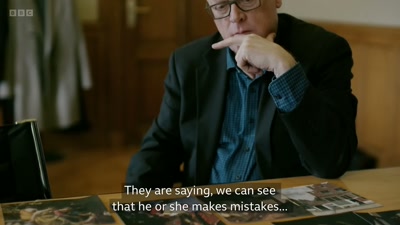 They are saying, we can see
that he or she makes mistakes - Close to Vermeer