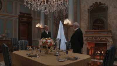 They arrive with the fruit plate - The Gilded Age
