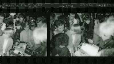 They were asking him
many kinds of questions, - The Andy Warhol Diaries